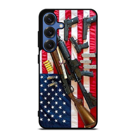 SECOND AMENDMENT AMERICAN GUN Samsung Galaxy S26 Case Cover