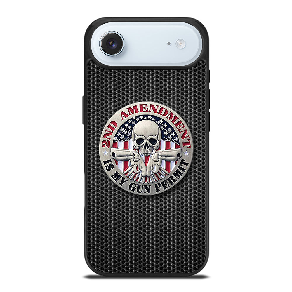 SECOND AMENDMENT AMERICAN GUN METAL LOGO iPhone Air Case Cover