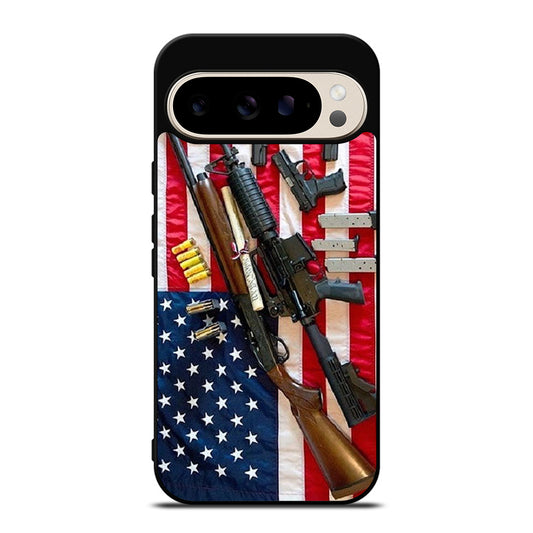 SECOND AMENDMENT AMERICAN GUN Google Pixel 9 Pro Case Cover