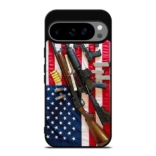 SECOND AMENDMENT AMERICAN GUN Google Pixel 9 Pro XL Case Cover