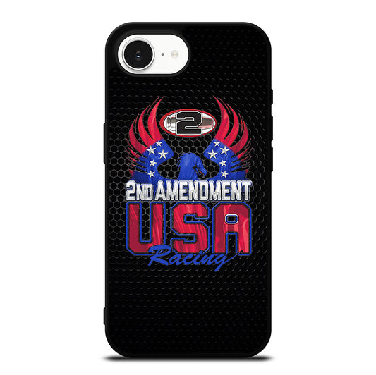 SECOND AMENDMENT LOGO METAL LOGO 2 iPhone 16e Case Cover