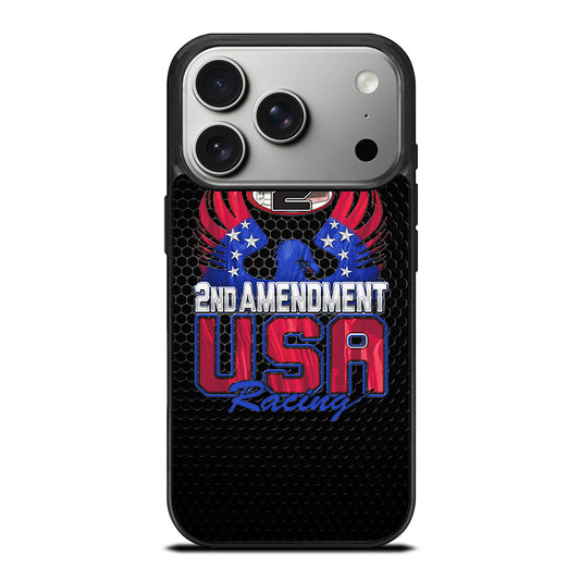 SECOND AMENDMENT LOGO METAL LOGO 2 iPhone 17 Pro Case Cover