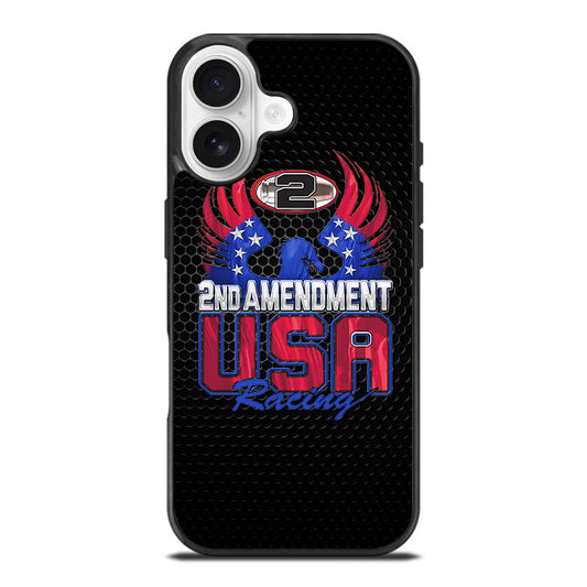 SECOND AMENDMENT LOGO METAL LOGO 2 iPhone 17 Case Cover
