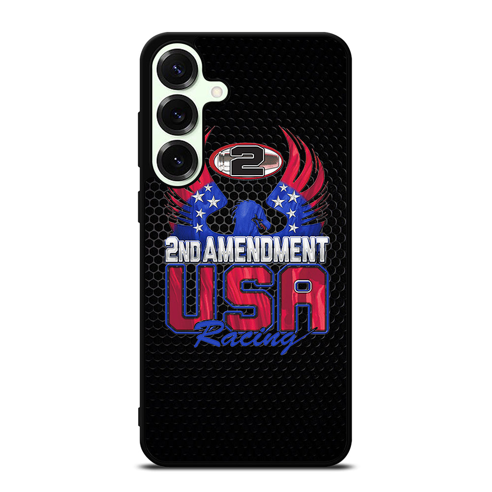 SECOND AMENDMENT LOGO METAL LOGO 2 Samsung Galaxy S25 Plus Case Cover