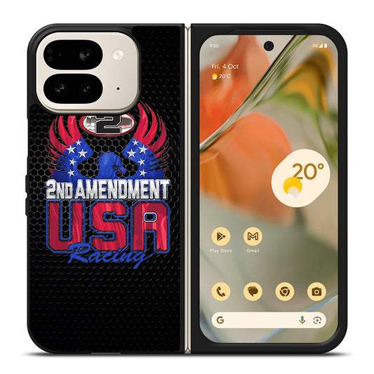 SECOND AMENDMENT LOGO METAL LOGO 2 Google Pixel 9 Pro Fold Case Cover