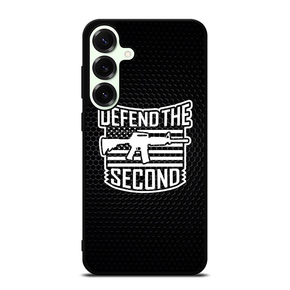 SECOND AMENDMENT LOGO METAL LOGO Samsung Galaxy S25 Plus Case Cover