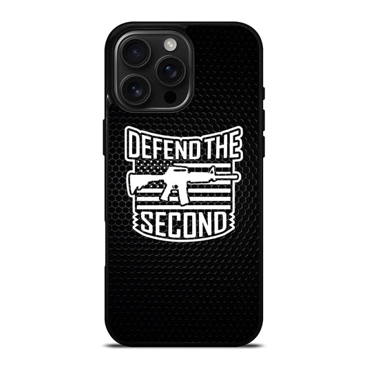 SECOND AMENDMENT LOGO METAL LOGO iPhone 16 Pro Max Case Cover