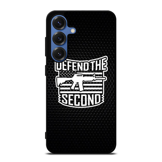 SECOND AMENDMENT LOGO METAL LOGO Samsung Galaxy S25 Case Cover