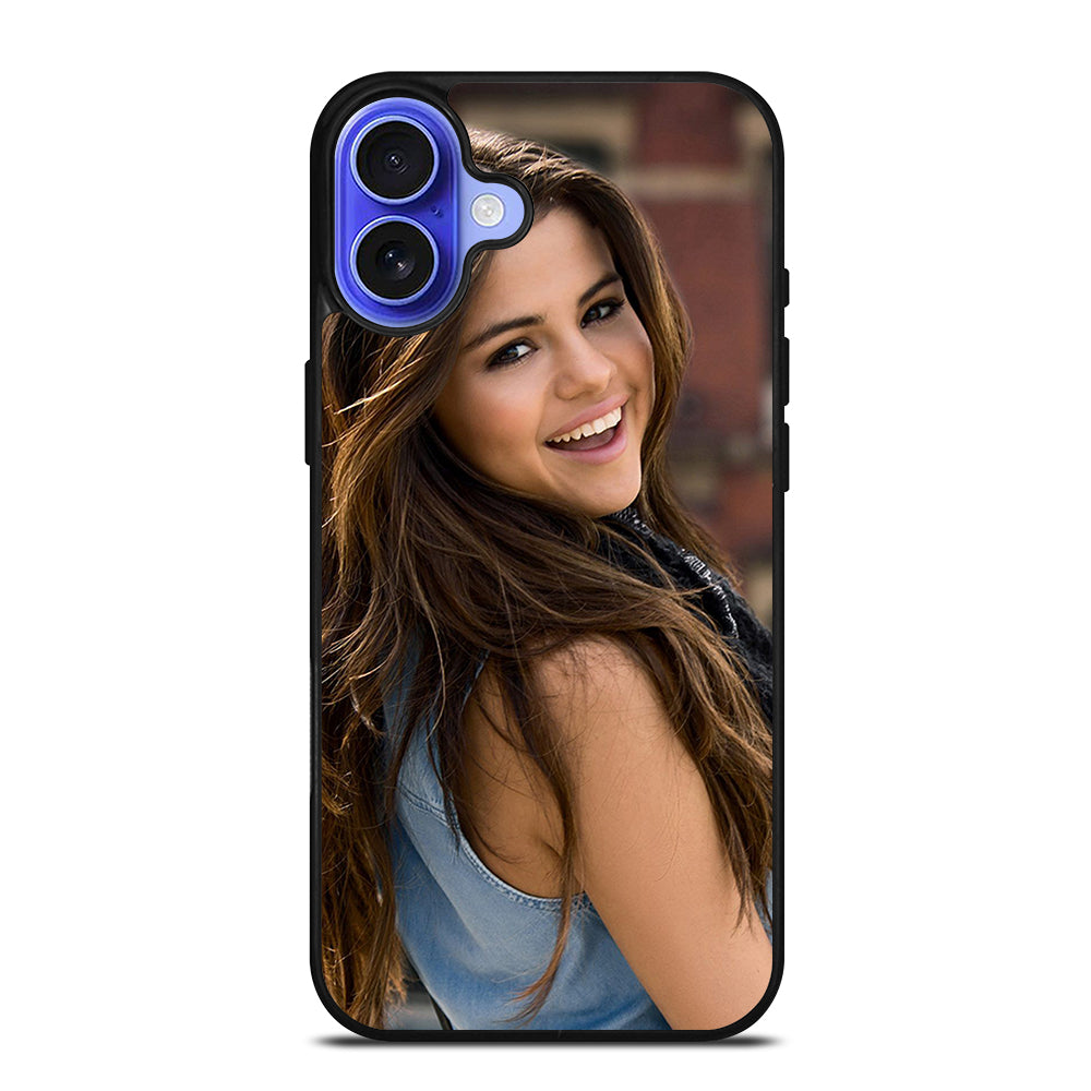 SELENA GOMEZ SINGER iPhone 16 Case Cover