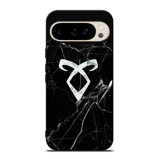 SHADOWHUNTER ANGELIC MARBLE LOGO Google Pixel 9 Pro Case Cover