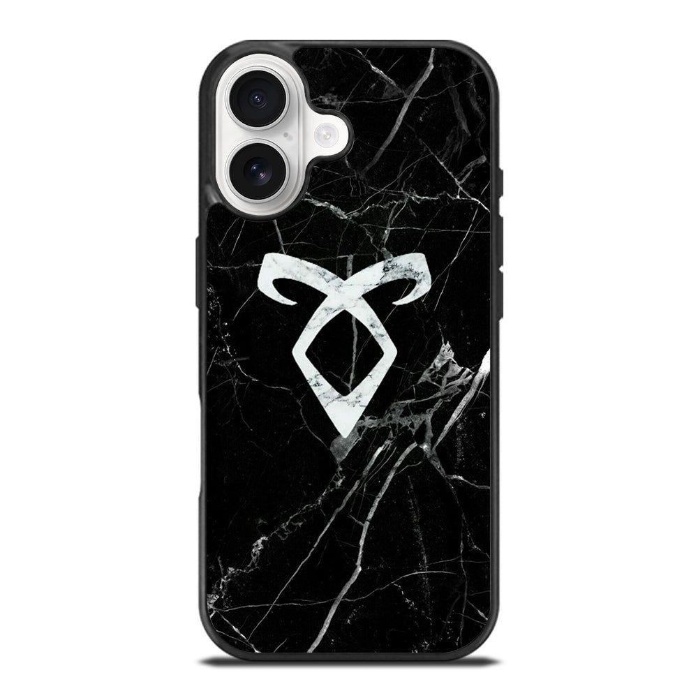 SHADOWHUNTER ANGELIC MARBLE LOGO iPhone 17 Case Cover