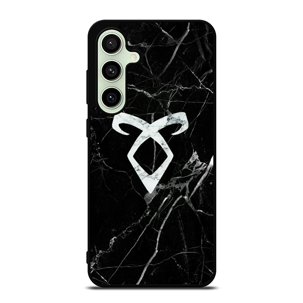 SHADOWHUNTER ANGELIC MARBLE LOGO Samsung Galaxy S24 FE Case Cover