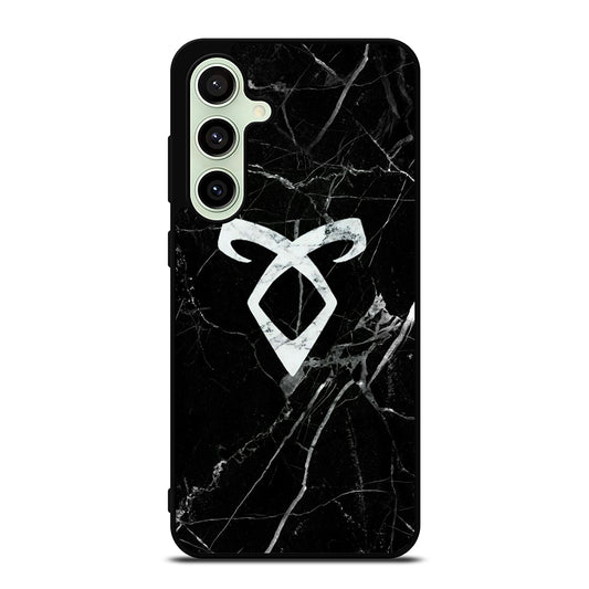 SHADOWHUNTER ANGELIC MARBLE LOGO Samsung Galaxy S24 FE Case Cover