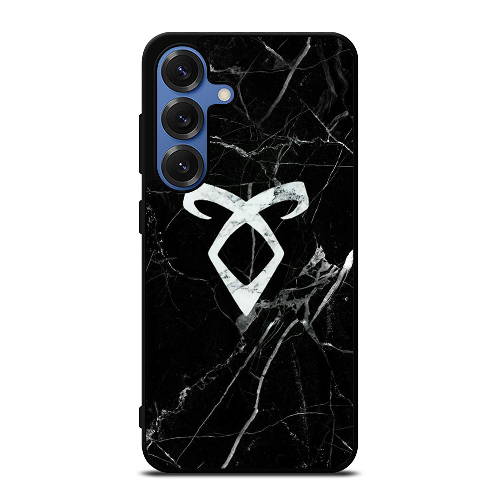 SHADOWHUNTER ANGELIC MARBLE LOGO Samsung Galaxy S25 Case Cover