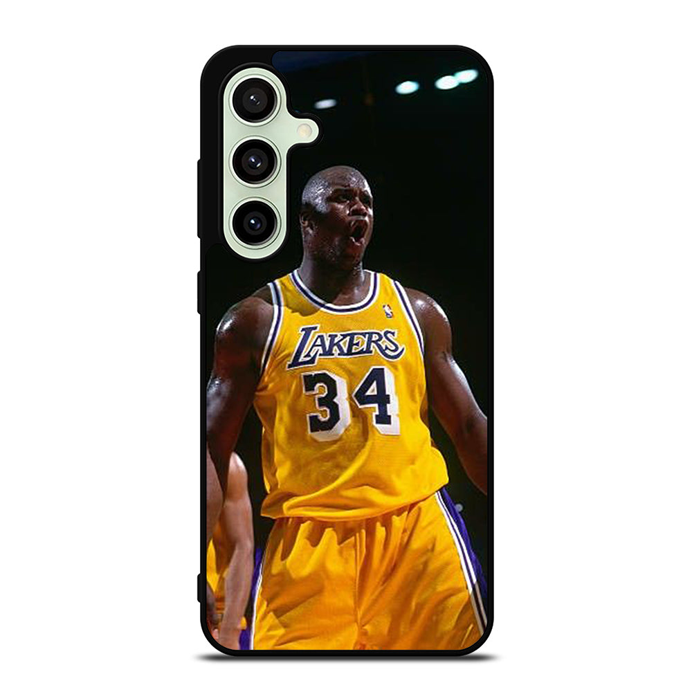 SHAQUILLE O'NEAL 34 LA LAKERS NBA Samsung Galaxy S24 FE Case Cover