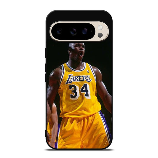 SHAQUILLE O'NEAL 34 LA LAKERS NBA Google Pixel 9 Pro Case Cover