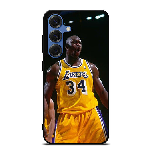 SHAQUILLE O'NEAL 34 LA LAKERS NBA Samsung Galaxy S25 Case Cover