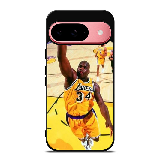 SHAQUILLE O'NEAL LA LAKERS NBA DUNK Google Pixel 9 Case Cover