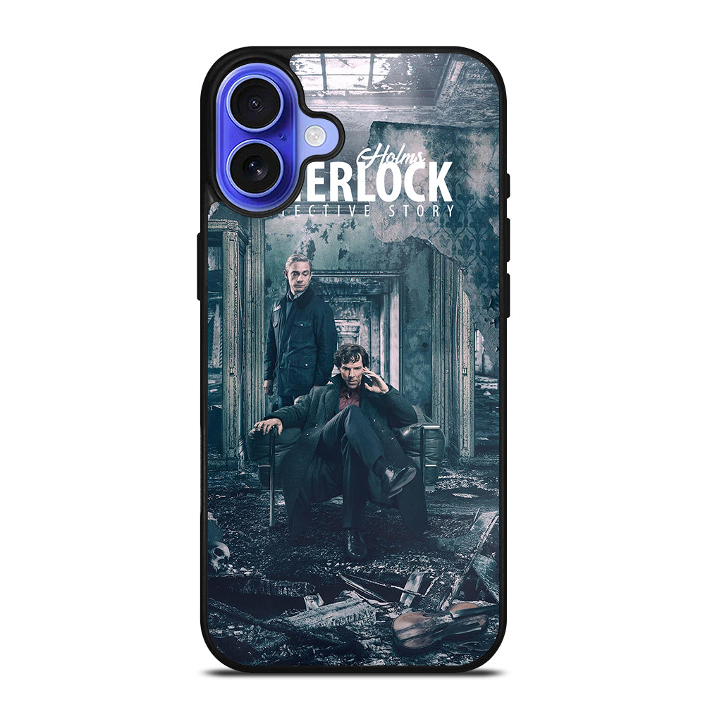 SHERLOCK HOLMES POSTER iPhone 16 Case Cover