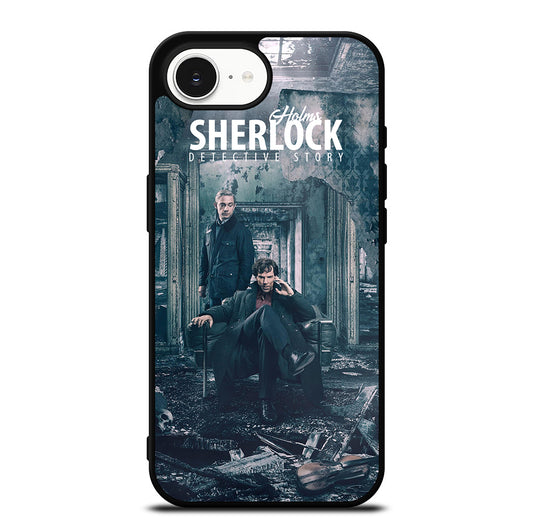 SHERLOCK HOLMES POSTER iPhone 16e Case Cover