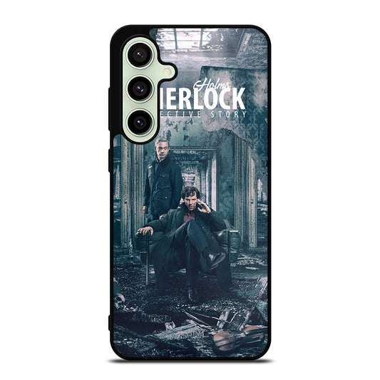 SHERLOCK HOLMES POSTER Samsung Galaxy S24 FE Case Cover