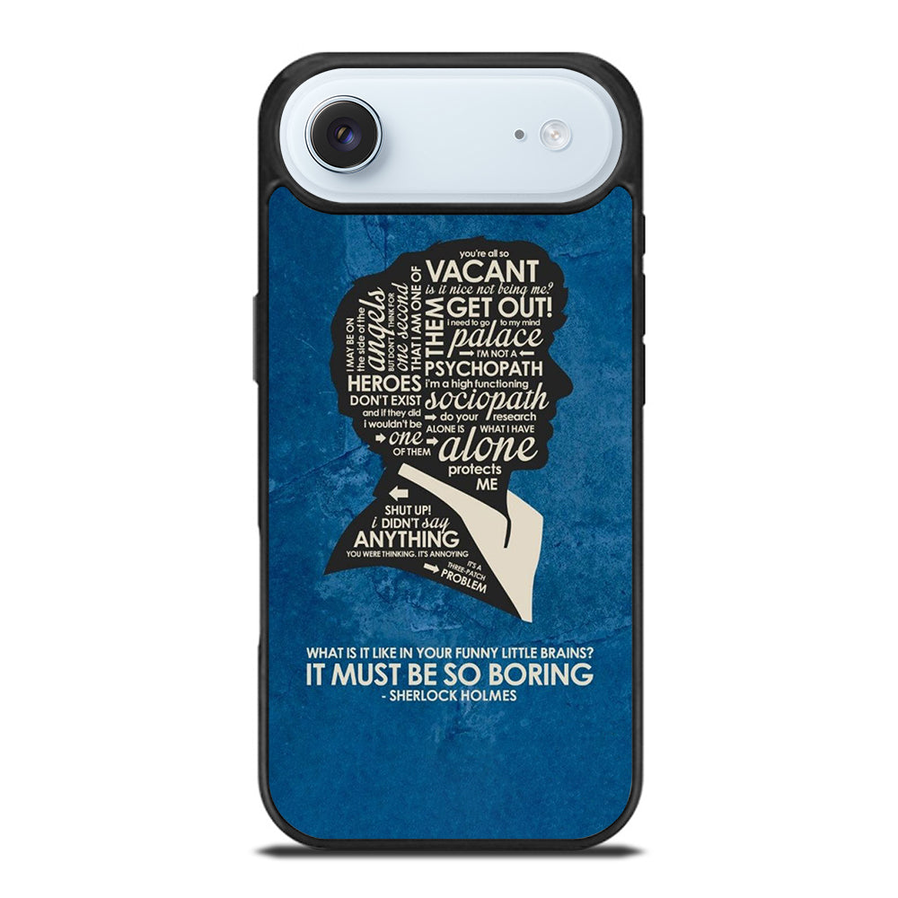 SHERLOCK HOLMES QUOTE iPhone Air Case Cover