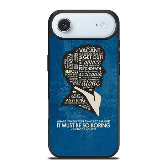 SHERLOCK HOLMES QUOTE iPhone Air Case Cover