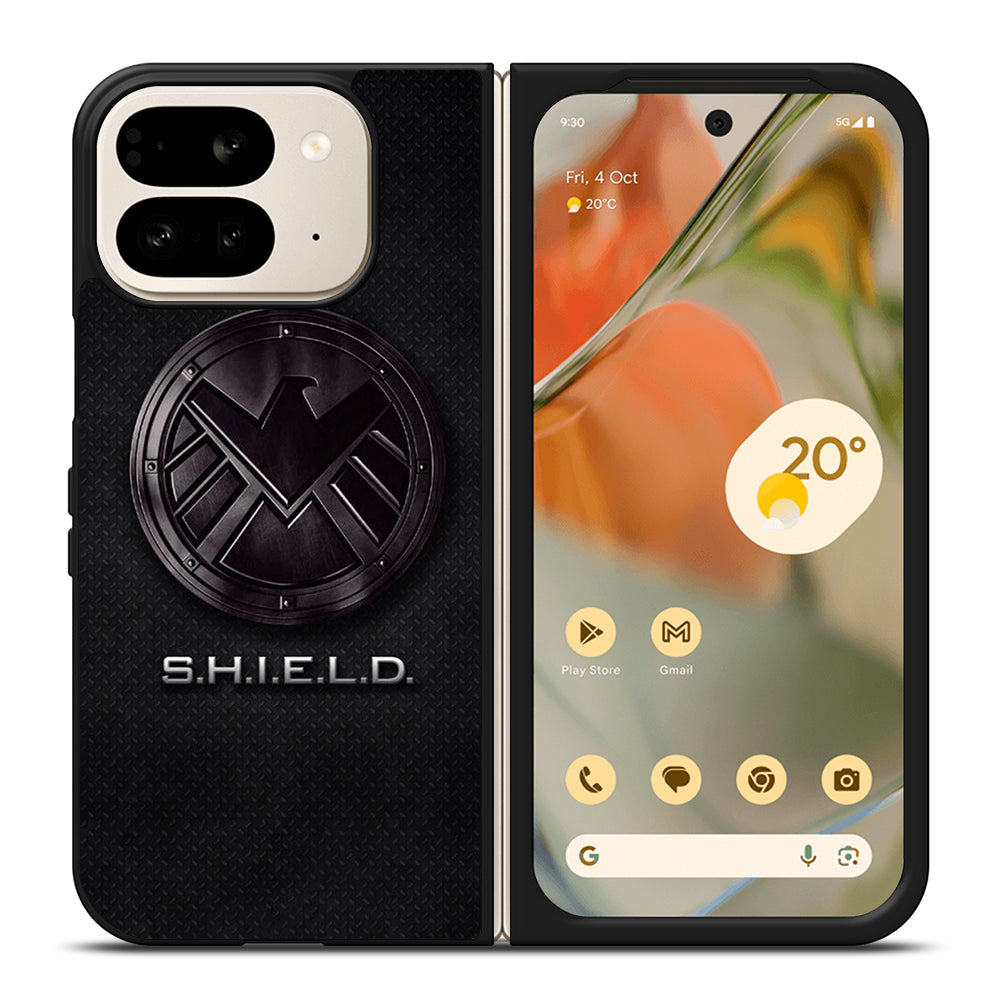 SHIELD LOGO METAL Google Pixel 9 Pro Fold Case Cover