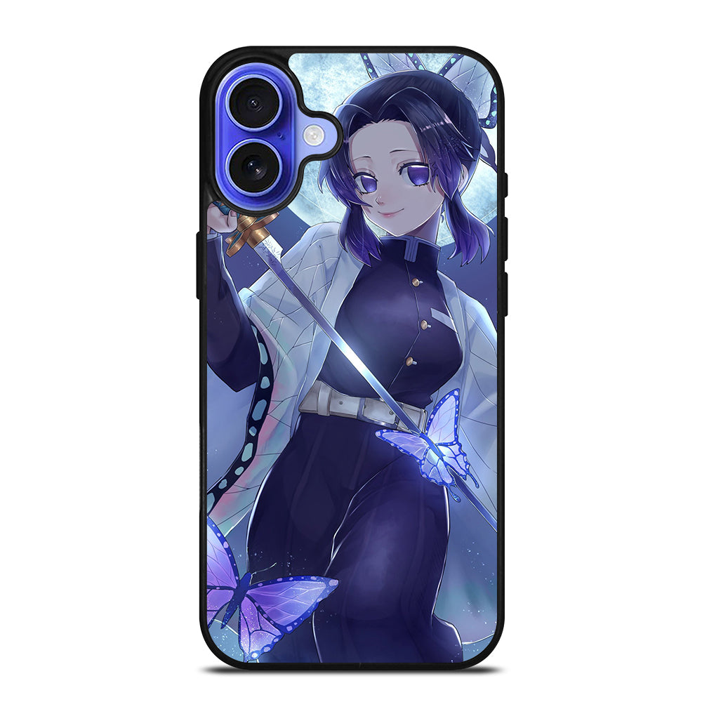 SHINOBU KOCHO DEMON SLAYER ANIME 2 iPhone 16 Case Cover