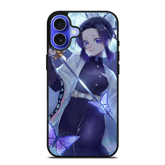 SHINOBU KOCHO DEMON SLAYER ANIME 2 iPhone 16 Case Cover