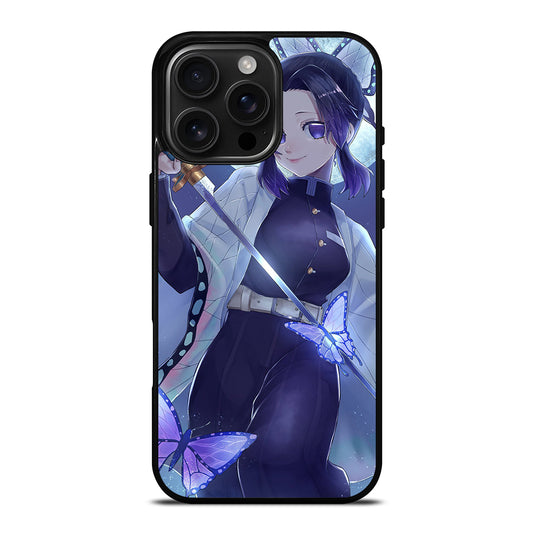 SHINOBU KOCHO DEMON SLAYER ANIME 2 iPhone 16 Pro Max Case Cover