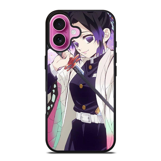 SHINOBU KOCHO DEMON SLAYER ANIME iPhone 16 Plus Case Cover