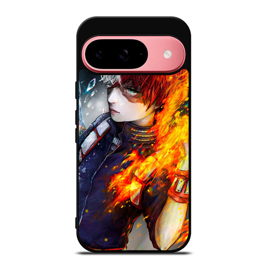SHOTO TODOROKI ART MY HERO ACADEMIA Google Pixel 9 Case Cover