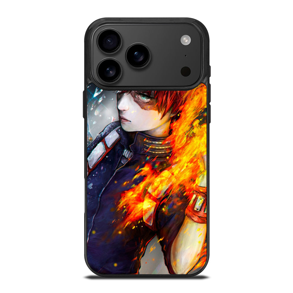 SHOTO TODOROKI ART MY HERO ACADEMIA iPhone 17 Pro Max Case Cover