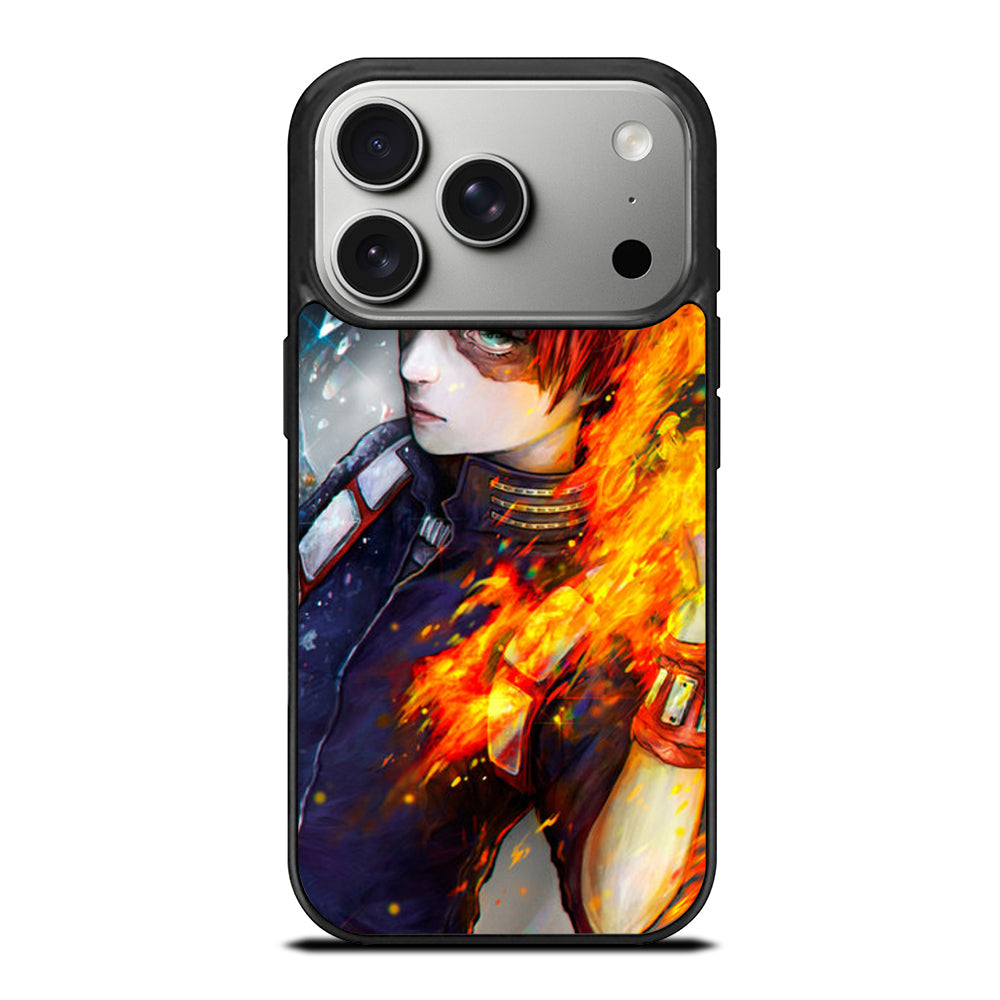 SHOTO TODOROKI ART MY HERO ACADEMIA iPhone 17 Pro Case Cover