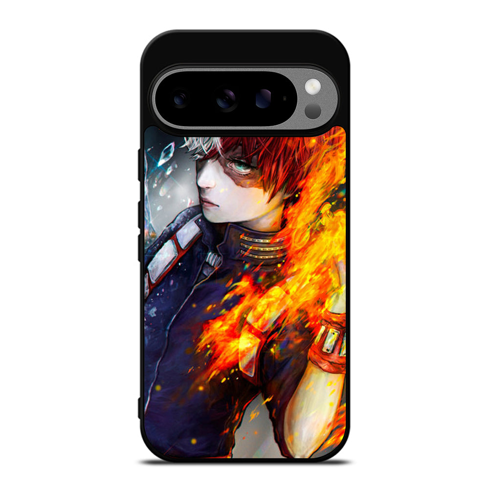 SHOTO TODOROKI ART MY HERO ACADEMIA Google Pixel 9 Pro XL Case Cover