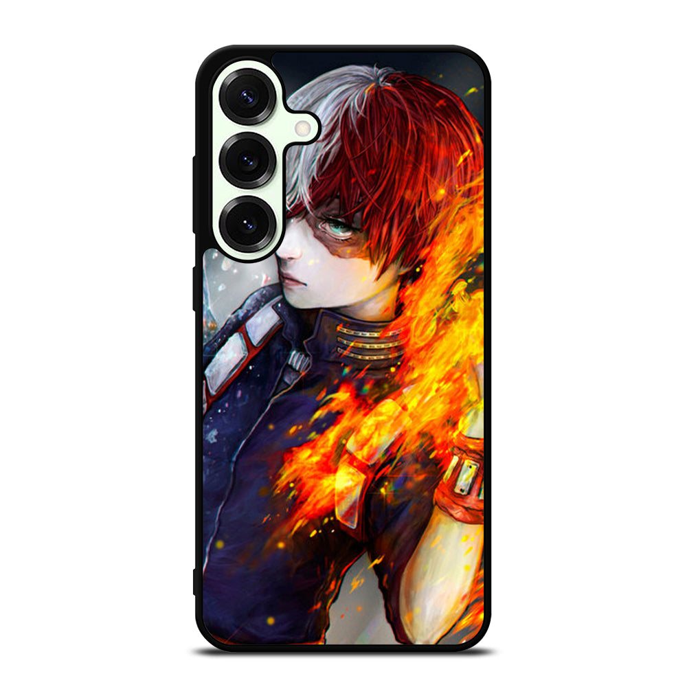 SHOTO TODOROKI ART MY HERO ACADEMIA Samsung Galaxy S25 Plus Case Cover