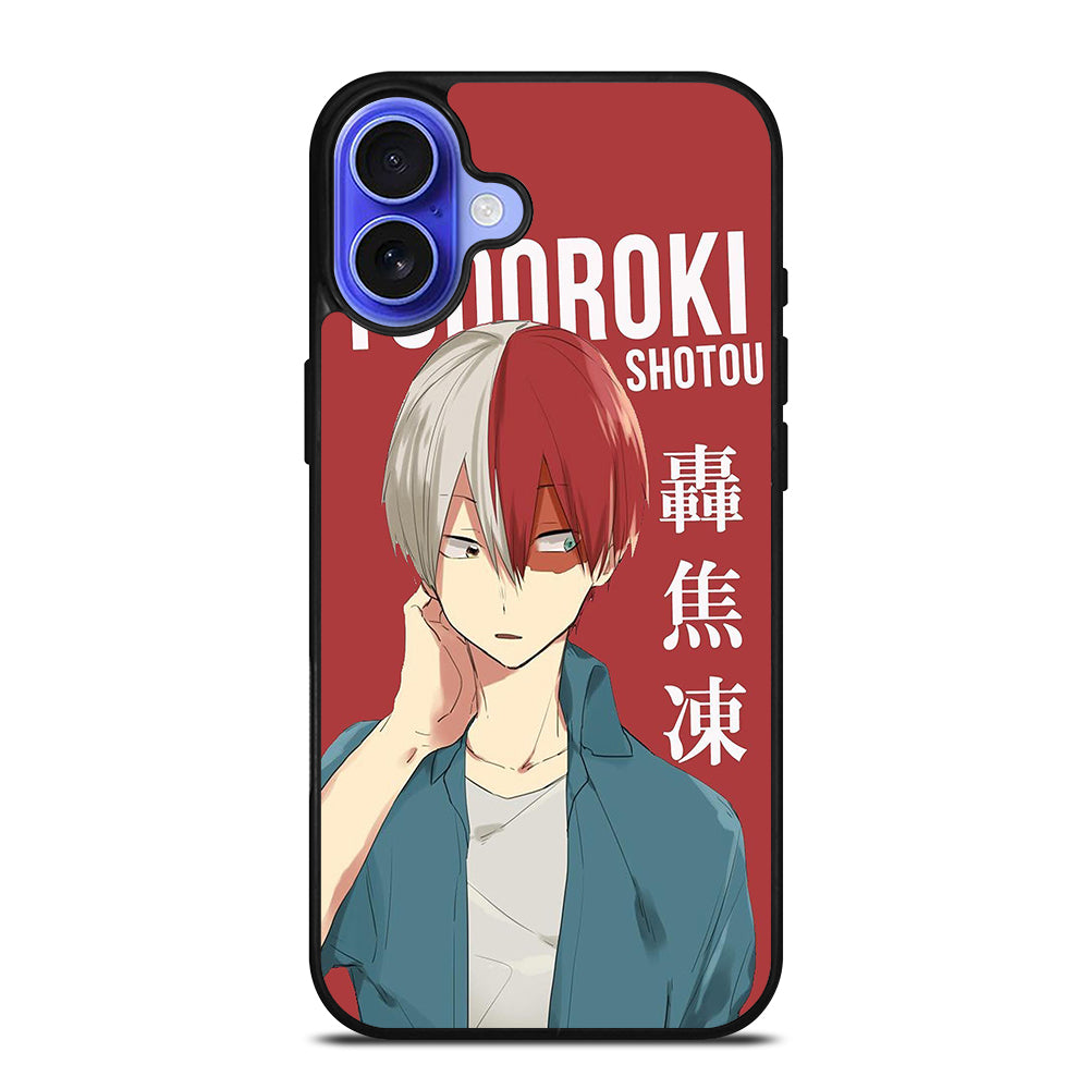 SHOTO TODOROKI COOL MY HERO ACADEMIA iPhone 16 Case Cover