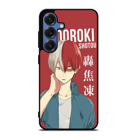 SHOTO TODOROKI COOL MY HERO ACADEMIA Samsung Galaxy S25 Case Cover