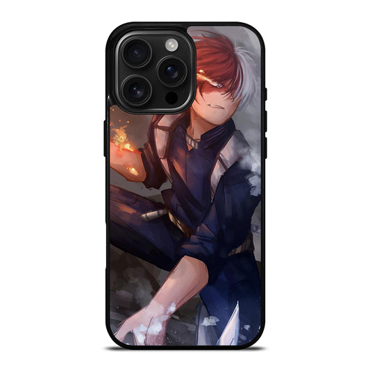SHOTO TODOROKI MY HERO ACADEMIA MANGA iPhone 16 Pro Max Case Cover