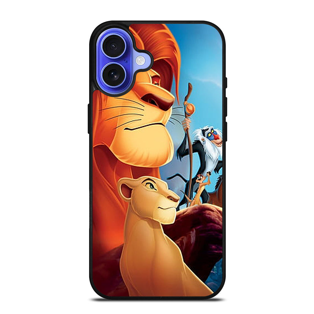 SIMBA LION KING CARTOON iPhone 16 Case Cover