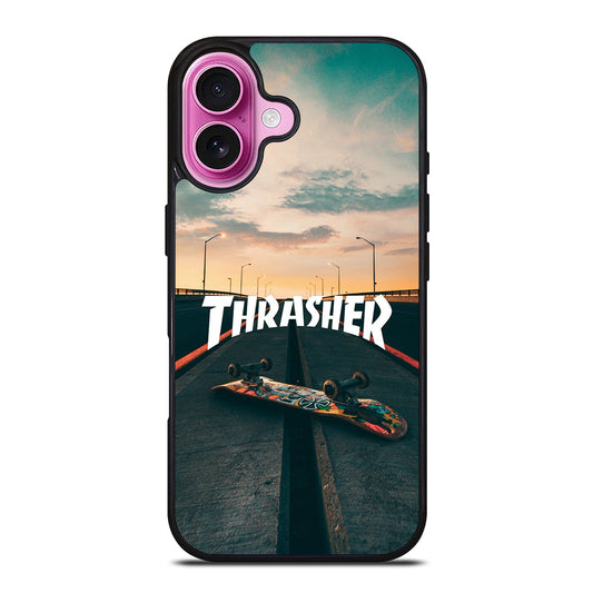 SKATEBOARD THRASHER 1 iPhone 16 Plus Case Cover