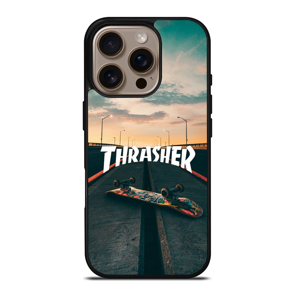 SKATEBOARD THRASHER 1 iPhone 16 Pro Case Cover