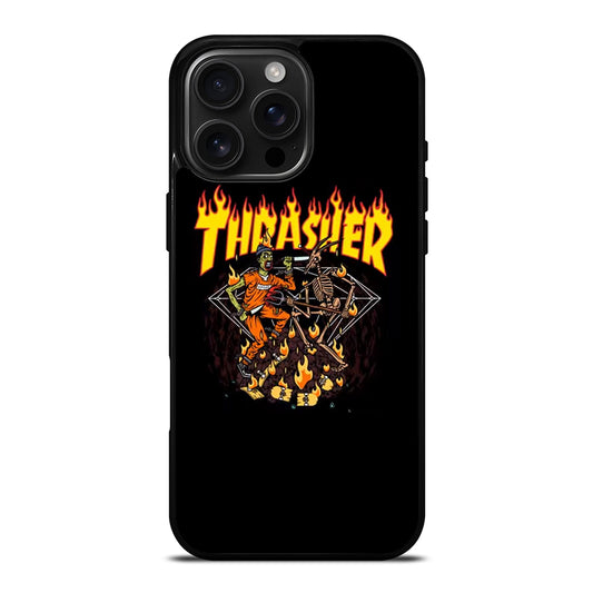 SKATEBOARD THRASHER 2 iPhone 16 Pro Max Case Cover