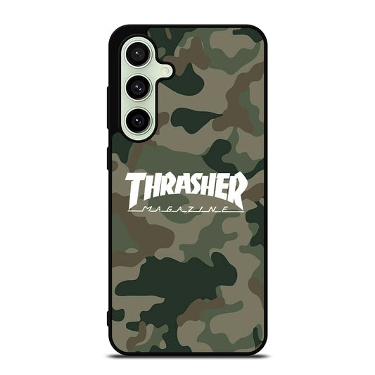 SKATEBOARD THRASHER CAMO LOGO Samsung Galaxy S24 FE Case Cover