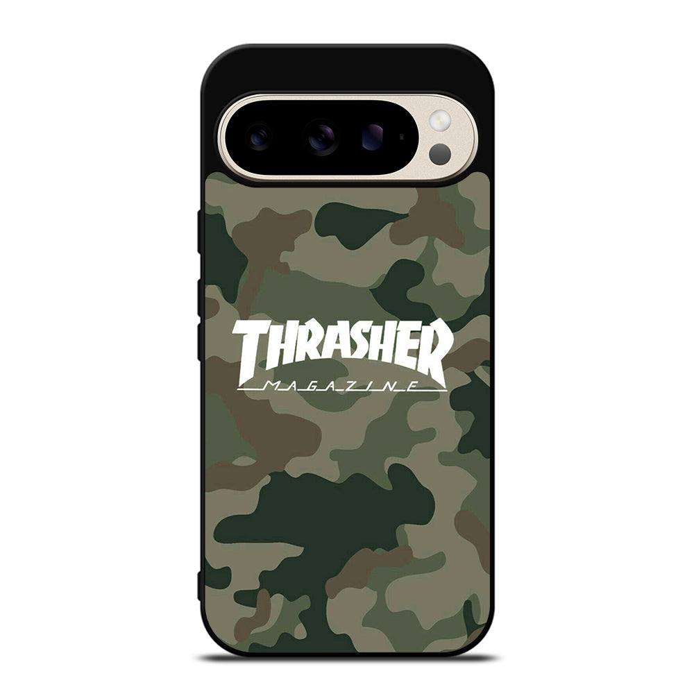 SKATEBOARD THRASHER CAMO LOGO Google Pixel 9 Pro Case Cover