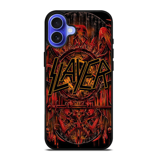 SLAYER BAND LOGO iPhone 16 Case Cover