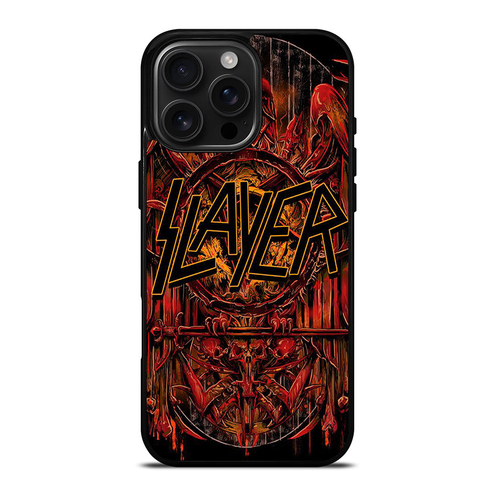 SLAYER BAND LOGO iPhone 16 Pro Max Case Cover
