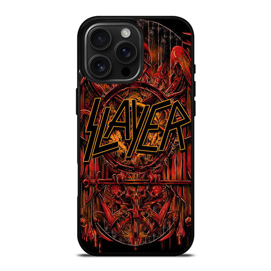 SLAYER BAND LOGO iPhone 16 Pro Max Case Cover
