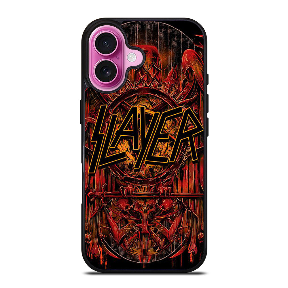 SLAYER BAND LOGO iPhone 16 Plus Case Cover